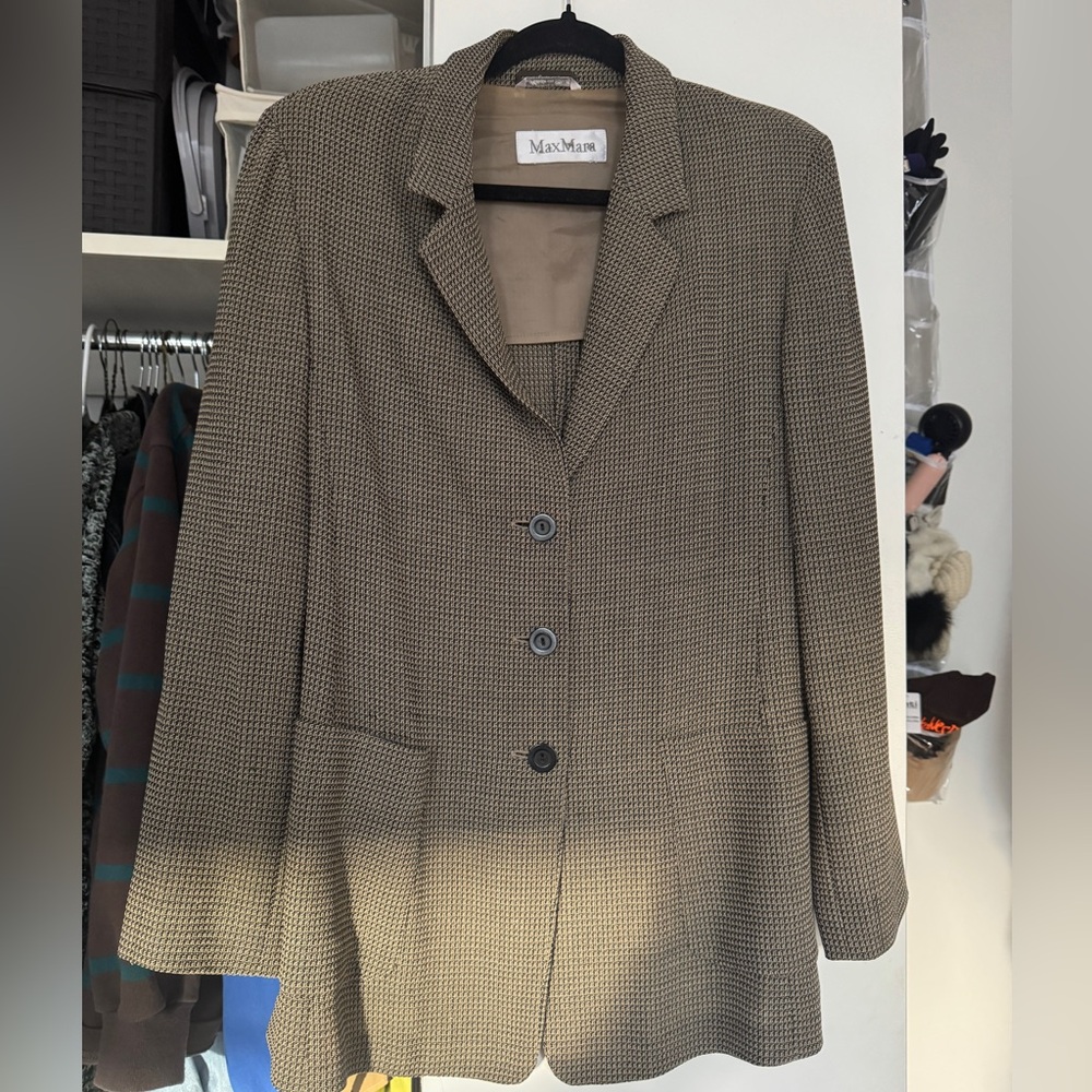 MaxMara Women's Brown Blazer